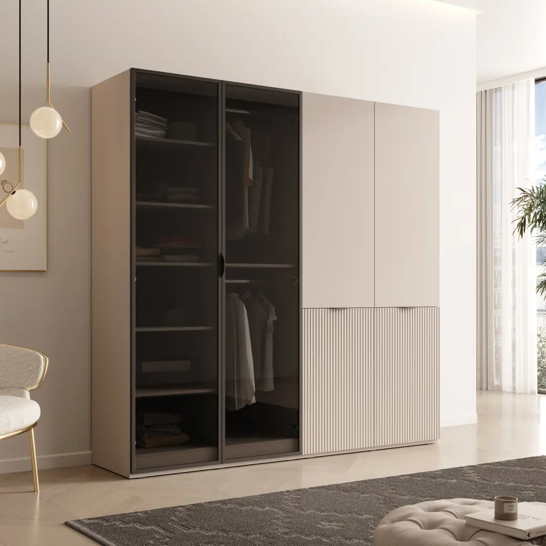 Lund Hinged Door Wardrobe 101cm