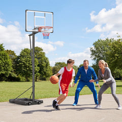 Portable Basketball Hoop with Shatterproof Backboard