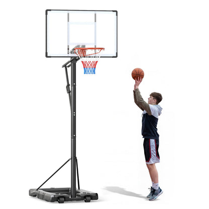 Portable Basketball Hoop with Shatterproof Backboard