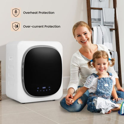 Portable Clothes Dryer Compact Laundry Dryer with 5 kg Stainless Steel Tub