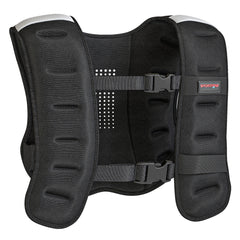 SPORTNOW Weighted Vest, 10 kg Weight Vest with Adjustable Straps, Reflective Strips, Black