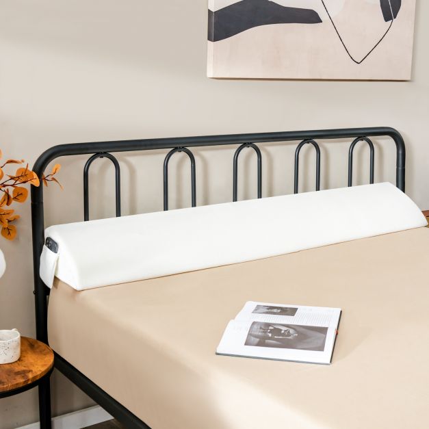 Full/Queen Size Bed Wedge Pillow with Side Pocket-Queen size