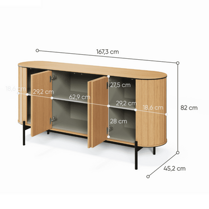 Rotto RT-03 Sideboard Cabinet 167cm