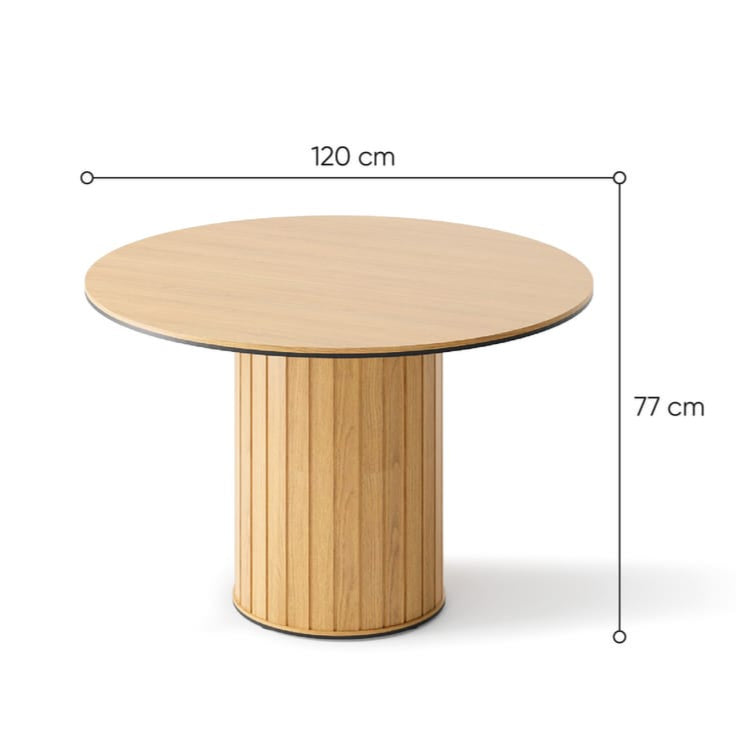 Rotto RT-09 Dining Table 120cm