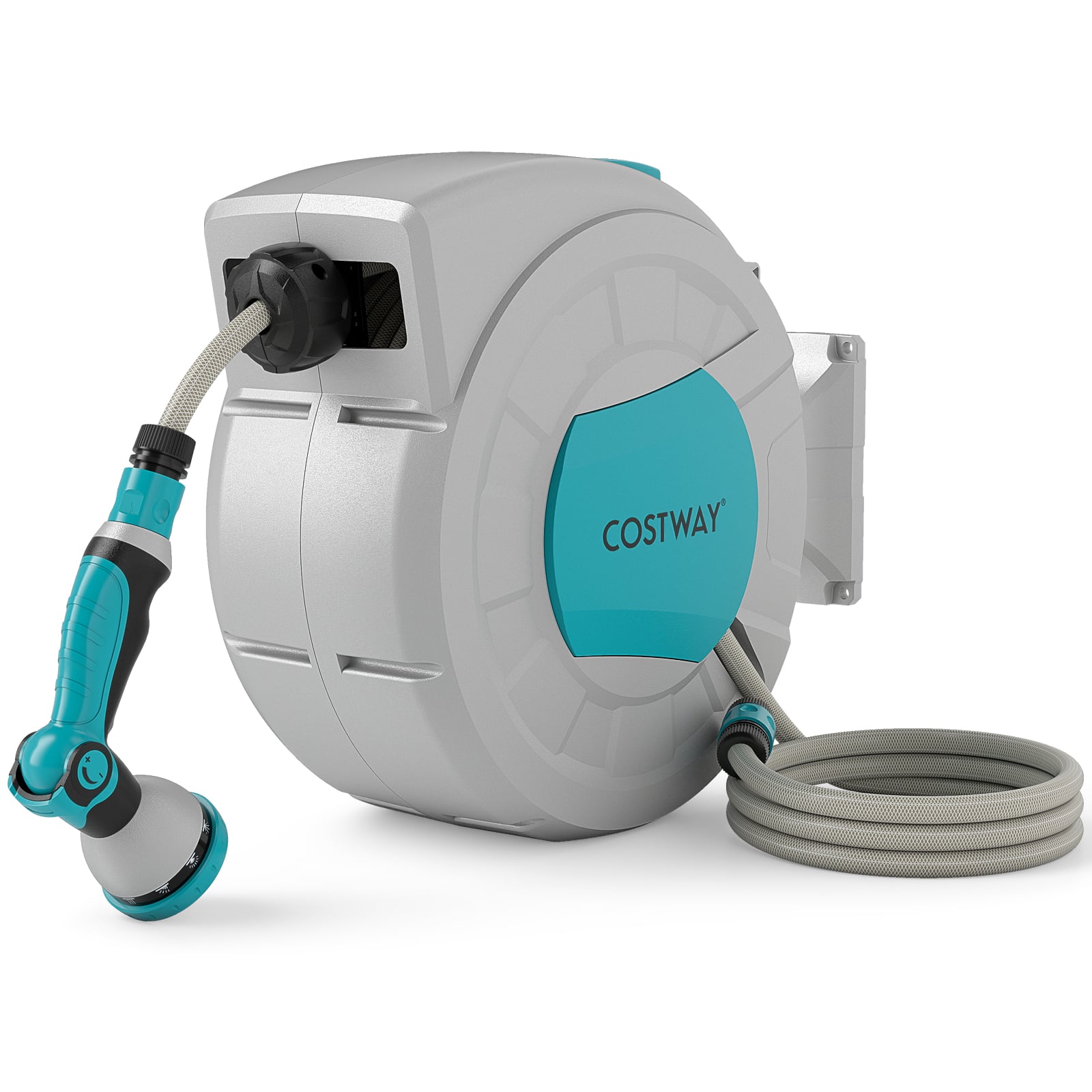 Retractable Garden Hose Reel Heavy Duty Water Hose for Patio