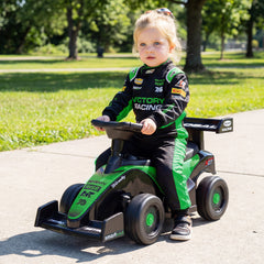 Ride on Car Toddler Sliding Car with 3 Songs Under-Seat Storage-Green