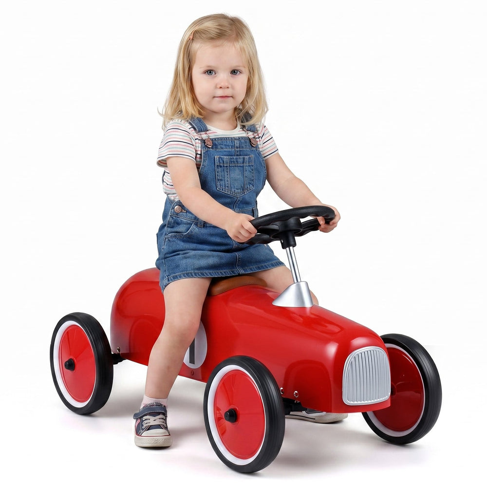 Ride on Push Car Outdoor Toddler Riding Toy for Boys Girls-Red