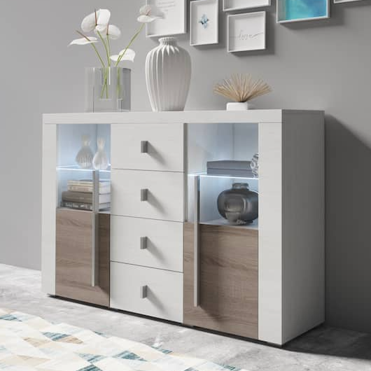 Roger 26 Display Sideboard Cabinet 132cm