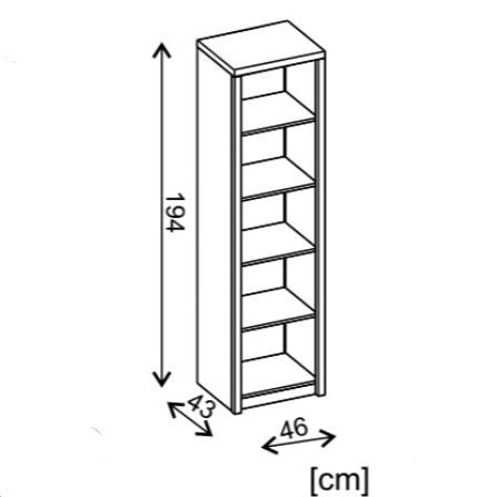 مكتبة روما ROM11 45 سم