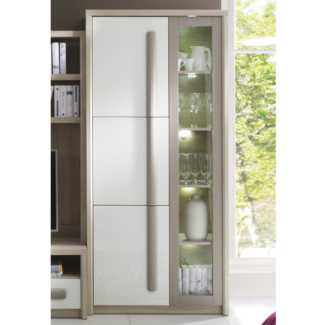 Roma ROM2 Tall Display Cabinet 90cm