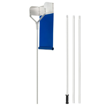 Roof Rake Snow Removal Aluminum Snow Roof Rake with 624 Max Length