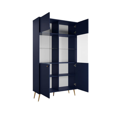 Rose Tall Display Cabinet 106cm
