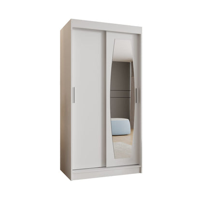 Rossa Sliding Door Wardrobe 100cm