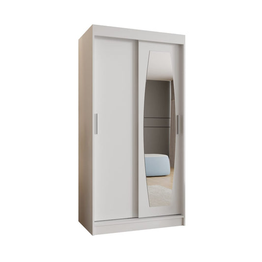 Rossa Sliding Door Wardrobe 100cm
