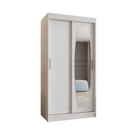 Rossa Sliding Door Wardrobe 100cm