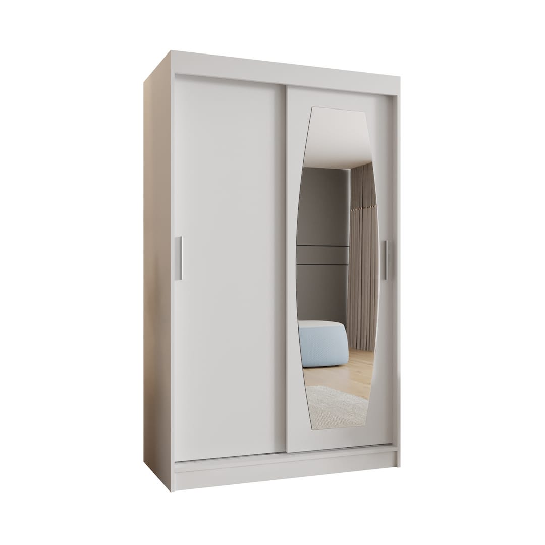 Rossa Sliding Door Wardrobe 120cm
