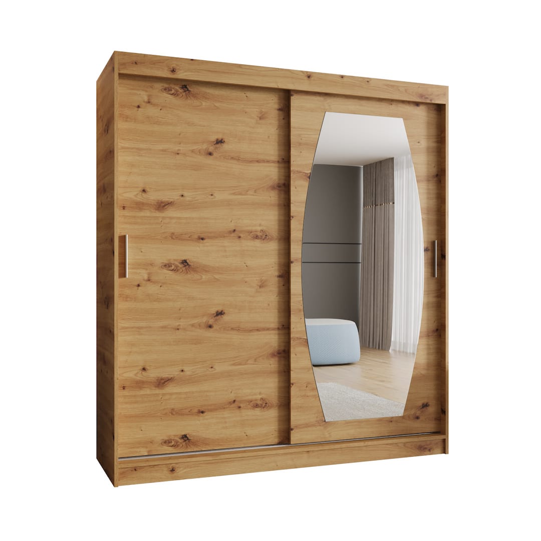 Rossa Sliding Door Wardrobe 180cm