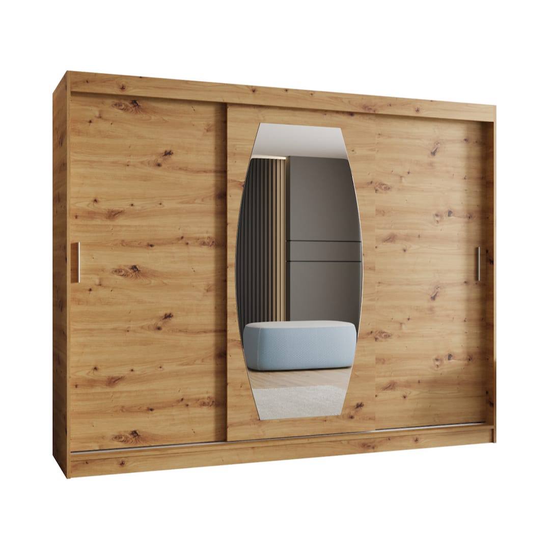 Rossa Sliding Door Wardrobe 250cm