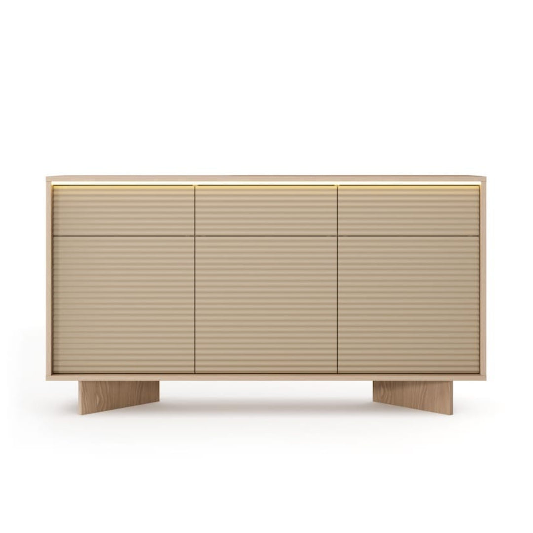 Semi Sideboard Cabinet 154cm