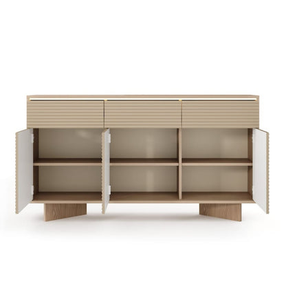Semi Sideboard Cabinet 154cm