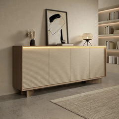 Semi Sideboard Cabinet 204cm
