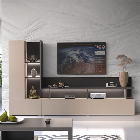 Serio Entertainment Unit For TVs Up To 75