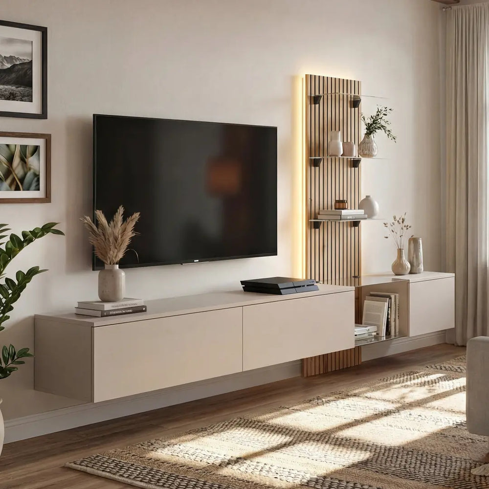 Luzz Entertainment Unit For TVs Up To 70"