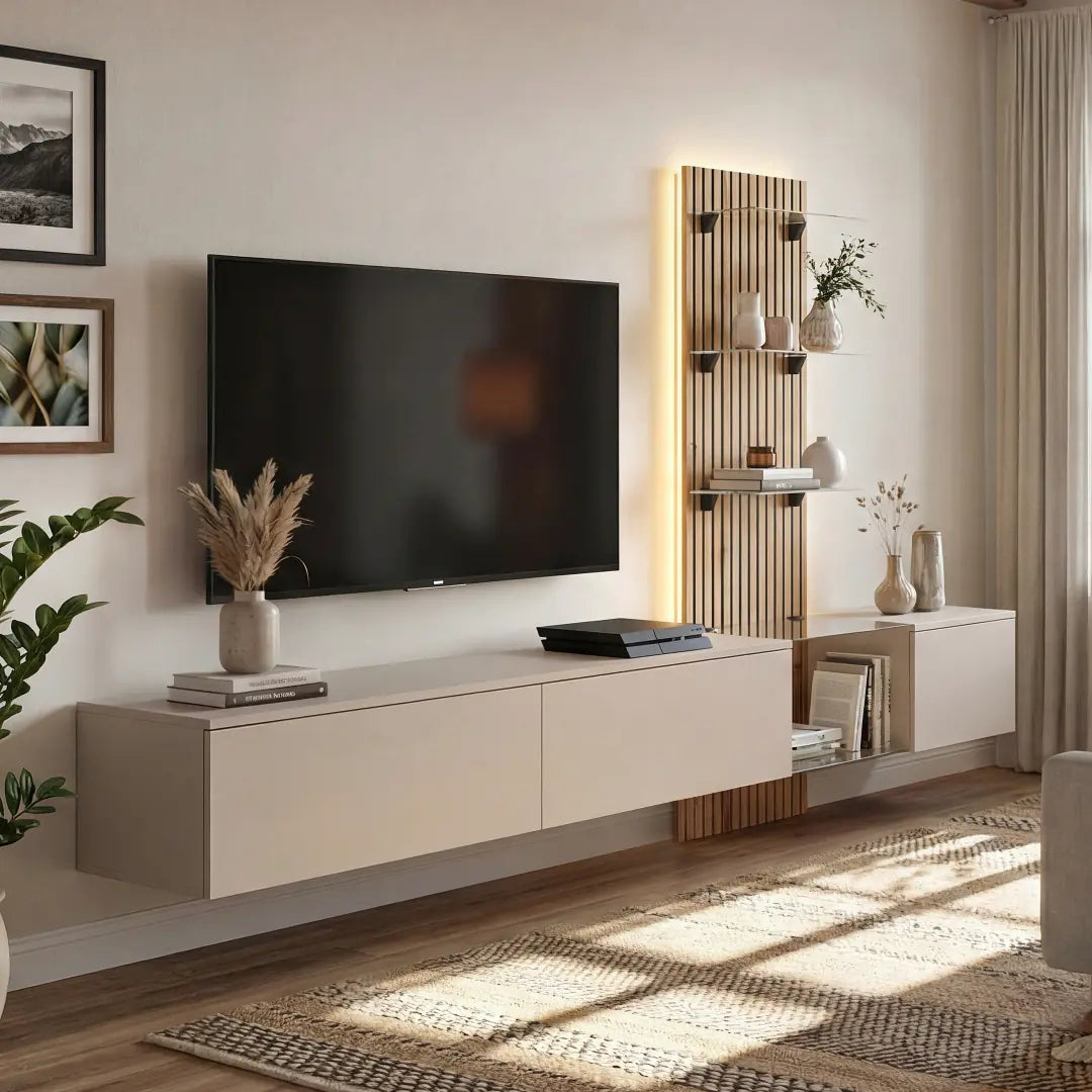 Luzz Entertainment Unit For TVs Up To 70"