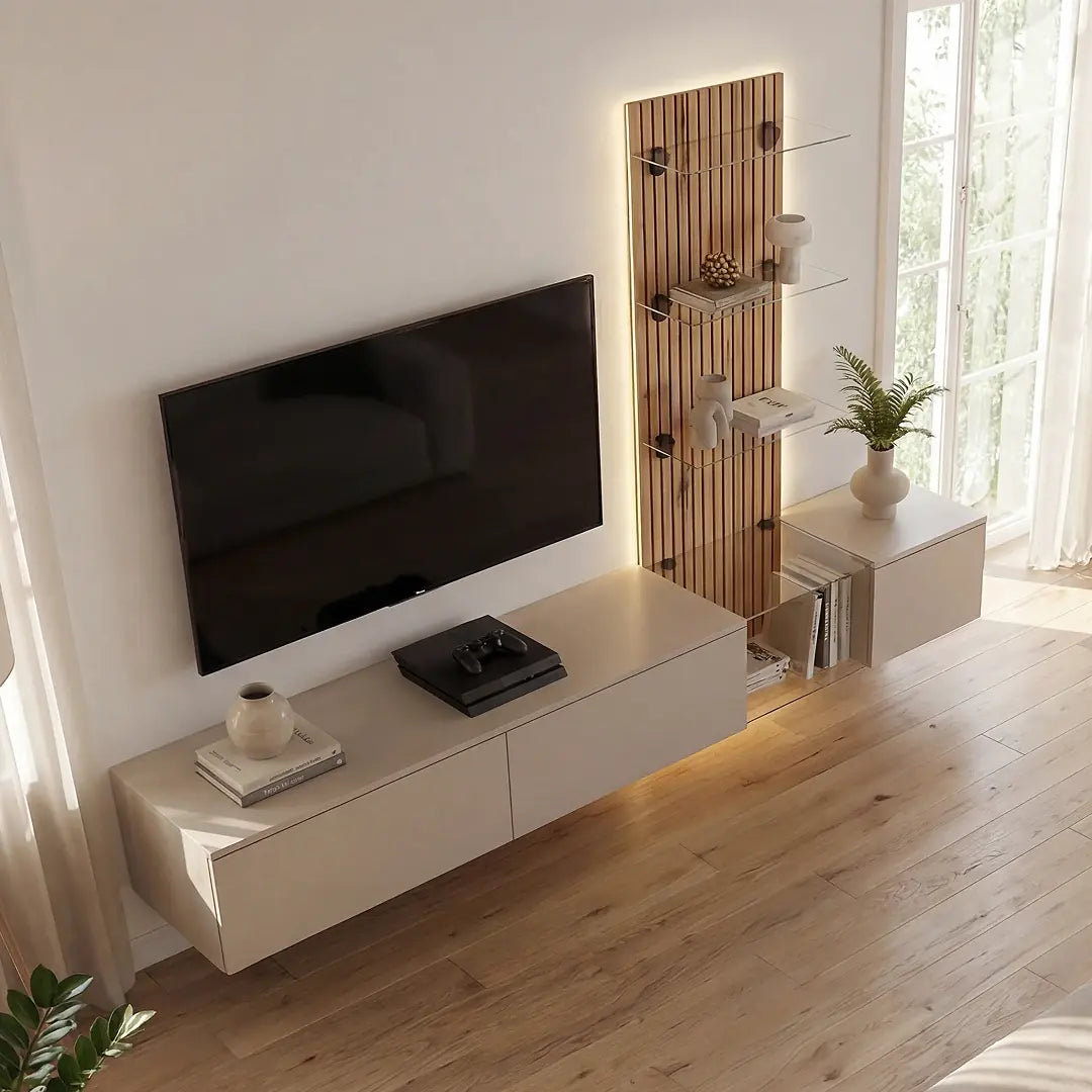 Luzz Entertainment Unit For TVs Up To 70"