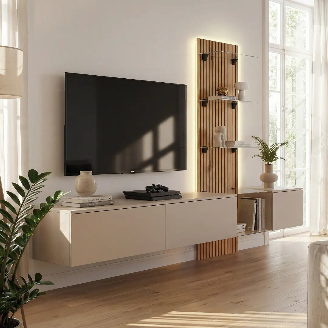 Luzz Entertainment Unit For TVs Up To 70"