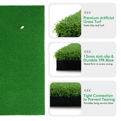 1.5 m x 1 m Golf Hitting Mat with Synthetic Turf
