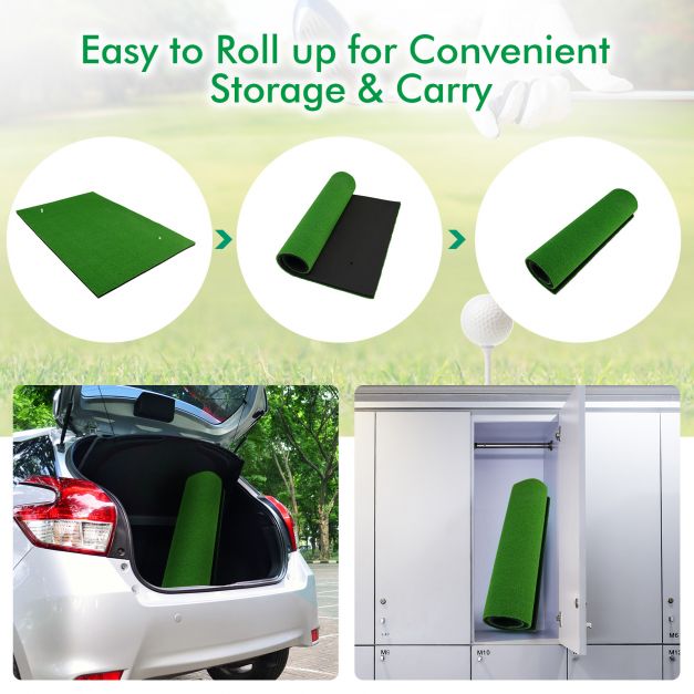 1.5 m x 1 m Golf Hitting Mat with Synthetic Turf