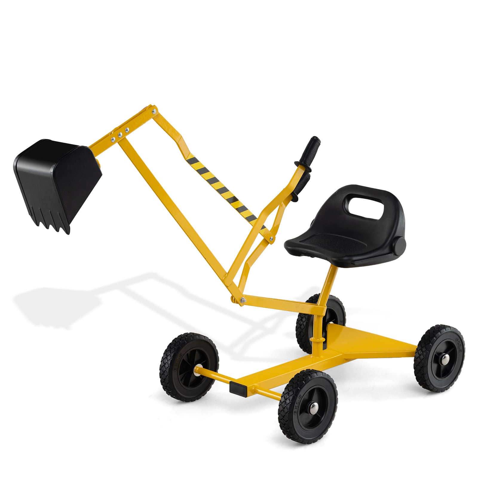 Sandbox Toy Digger with 2-Handed Controls for 3+ Years Old-Yellow