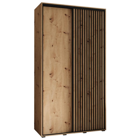 Sapporo I Sliding Door Wardrobe 130cm