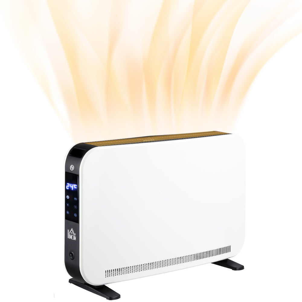HOMCOM Three-Mode Modern Slimline Heater, 7-35â Temperature