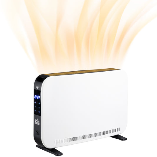 HOMCOM Three-Mode Modern Slimline Heater, 7-35â Temperature