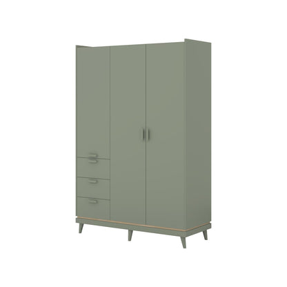 Scandi Hinged Door Wardrobe 144cm