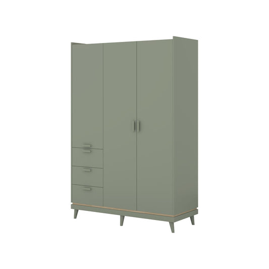 Scandi Hinged Door Wardrobe 144cm