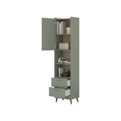 Scandi Tall Cabinet 50cm