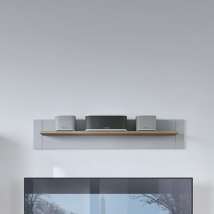 Grey Wall Shelf 113cm