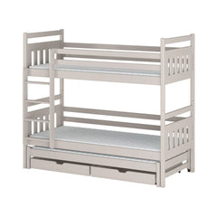 Seweryn Bunk Bed with Trundle and Storage