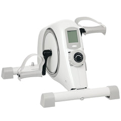 SPORTNOW Pedal Exerciser with Eight Level Magnetic Resistance, with Eight-Level Magnetic Resistance, White