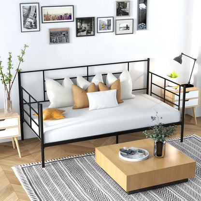 Single Size Daybed with Arms and Back