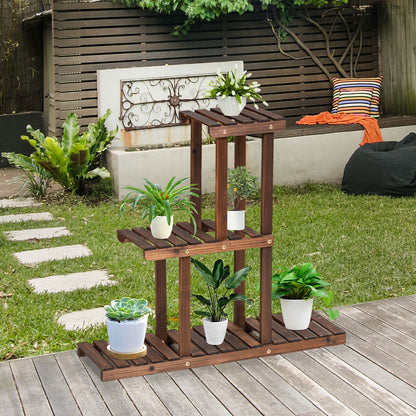 3-Tier Plant Pot Holder for Garden Balcony Patio