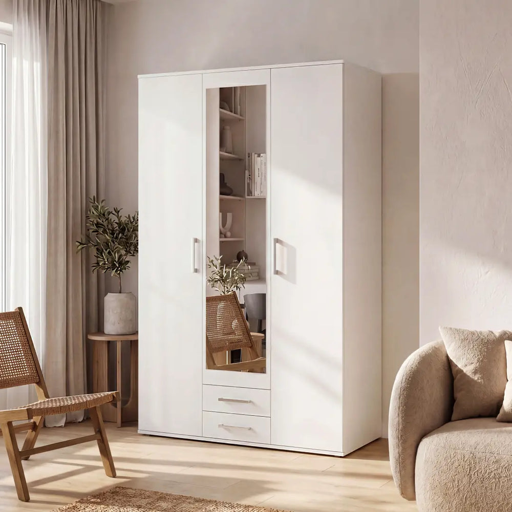 Taby Hinged Door Wardrobe 122cm