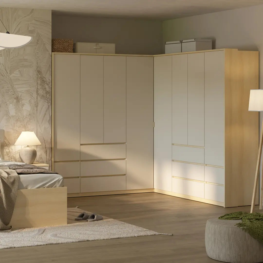 Terra 16 Corner Wardrobe 109cm