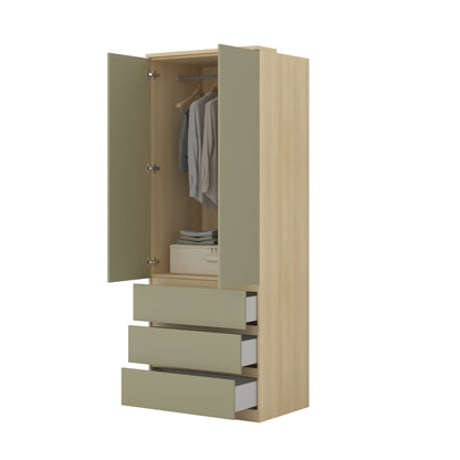Terra 68 Hinged Door Wardrobe 80cm