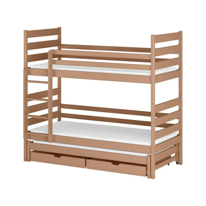Tomi Bunk Bed with Trundle and Storage