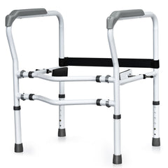 Toilet Safety Frame and Rail Stand Alone Toilet Handrails with Adjustable Height