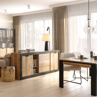 Tudor 25 Sideboard Cabinet 220cm